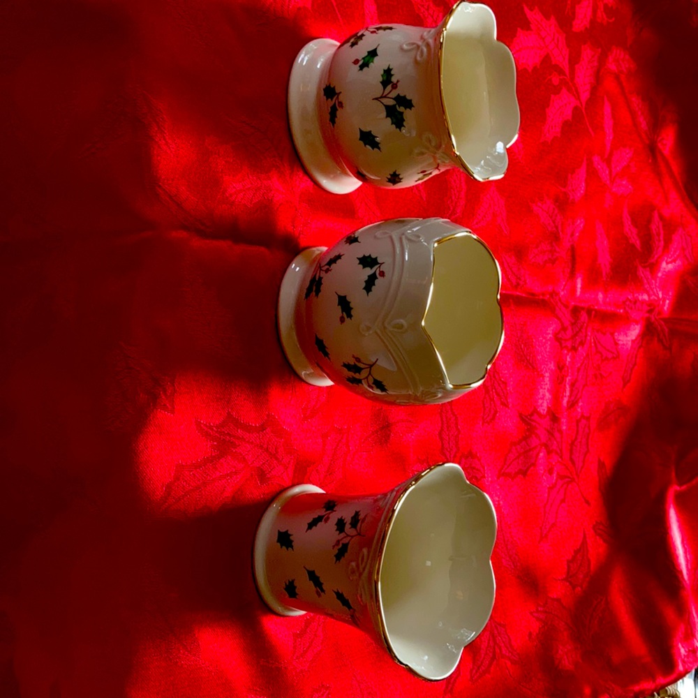 Set of 3 Votives Lenox